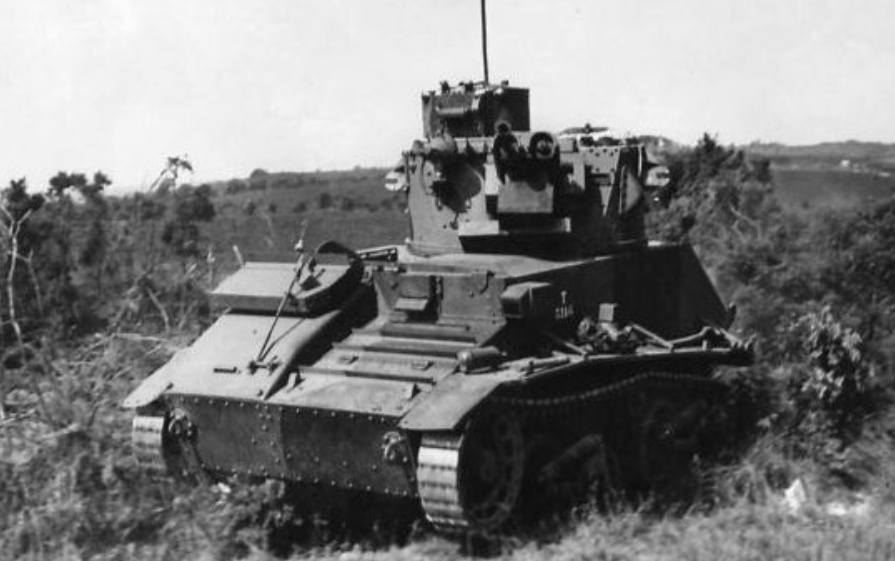 30th Armoured Brigade, 11th Armoured Division under Major General Hobart ('Hobo') 